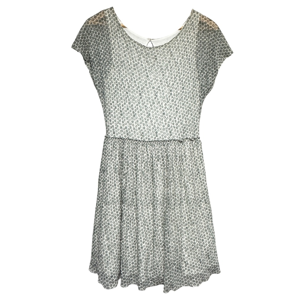 Anthropologie Weston Wear Flare Mesh‎ Dress Womens M Sheer Feminine Party Fairy